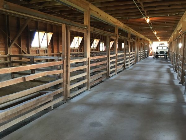 Barn Slab Construction in Santa Barbara